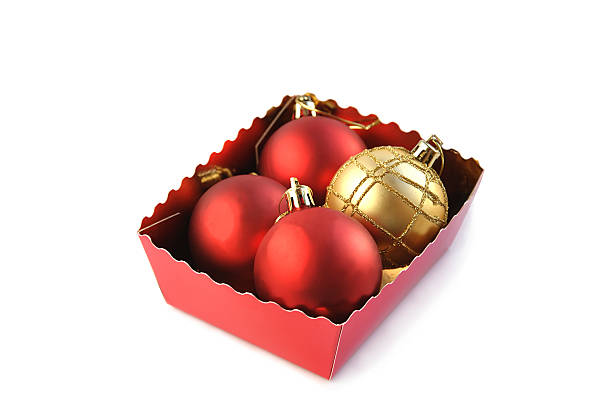 istock Christmas ornaments in a box. 95102483