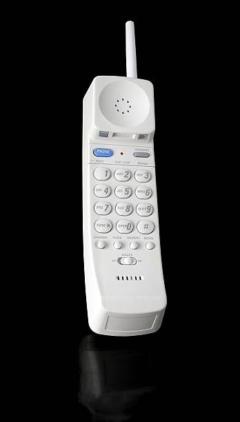 istock White cordless telephone 95103312