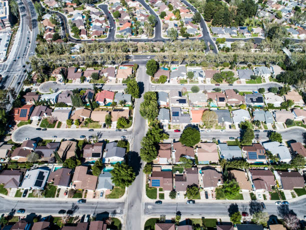 istock Residential areas lined up side by side. 951033704