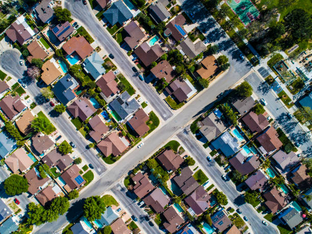 istock Residential areas lined up side by side. 951033716