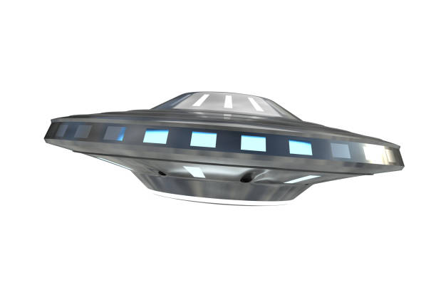 istock UFO or alien spaceship isolated on white background 951051554
