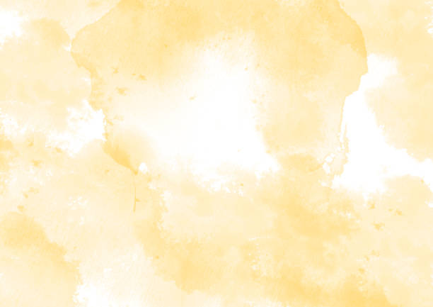 istock Orange graphic color patches graphic brush strokes design effect element for background 951054272