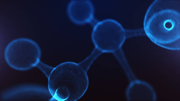 istock 3D illustration of abstract molecule. Concept of science or medicine 951067696