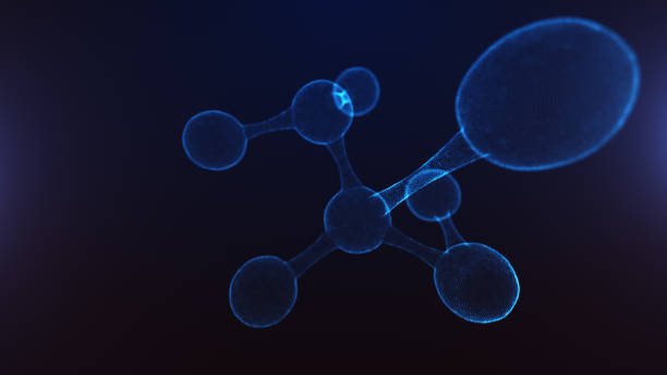 istock 3D illustration of abstract molecule. Concept of science or medicine 951067780