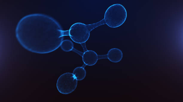 istock 3D illustration of abstract molecule. Concept of science or medicine 951067806