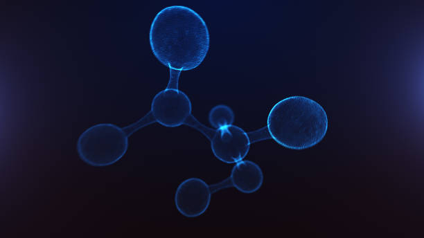 istock 3D illustration of abstract molecule. Concept of science or medicine 951067866
