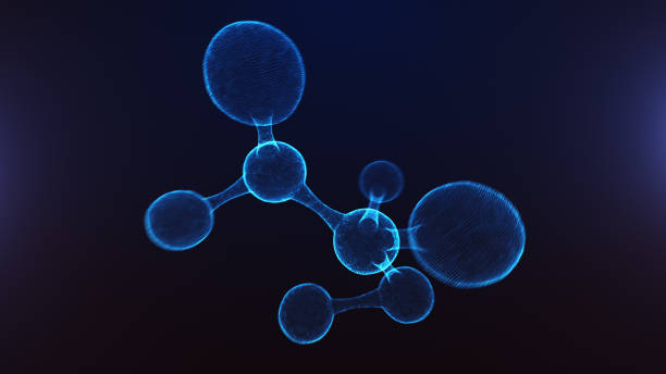 istock 3D illustration of abstract molecule. Concept of science or medicine 951067934