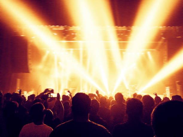 istock Concert crowd in front of a live stage 951073976