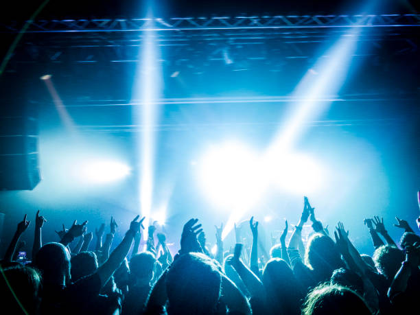 istock Concert crowd in front of a live stage 951073998