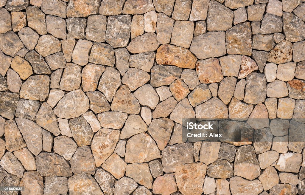 Fondo de textura de piedra Natural - Foto de stock de Pared de piedra libre de derechos