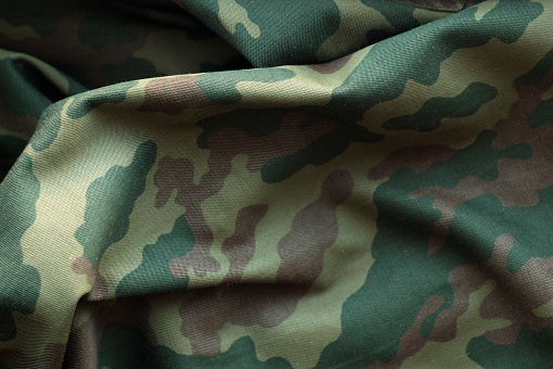 Military uniform pattern. Abstract background and texture.