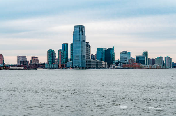 istock New York City, Skyline view from hudson, cloudy day 951109850