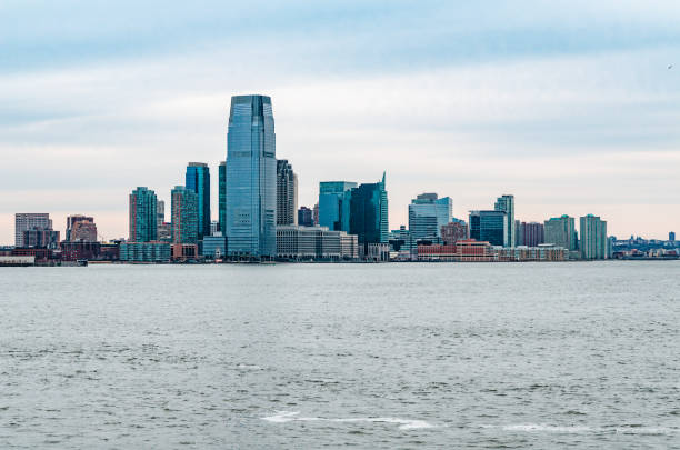 istock New York City, Skyline view from hudson, cloudy day 951110648