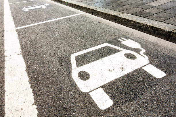 signs for a power supply for electric cars