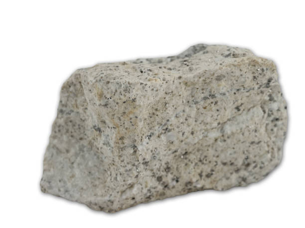 istock Granite rock isolated on the white background 951114230