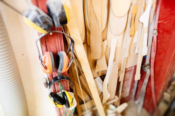 istock ear protectors in the carpentry 951118398