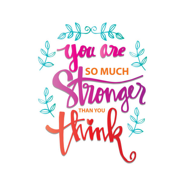istock You are stronger than you think. Motivational quote. 951128596