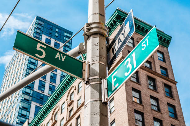 istock 5th Avenue (Ave) Sign, New York NYC 951132084