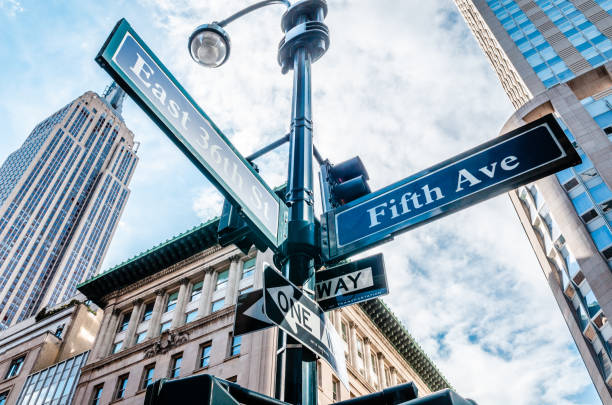 istock 5th Avenue (Ave) Sign, New York NYC 951133026