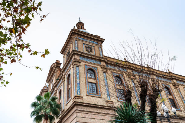 istock Antique building view in Old Town Sevilla, Spain 951143394