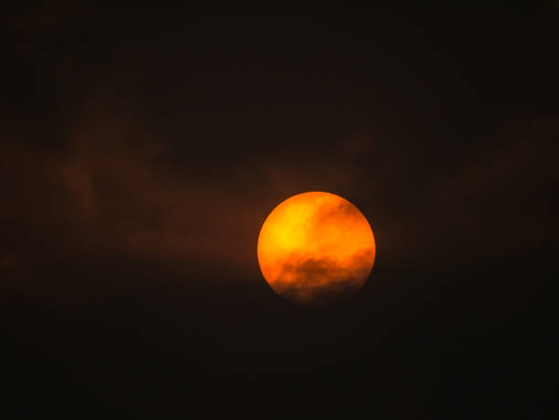 istock Yellow Sun in The Scary Clouds 951144146