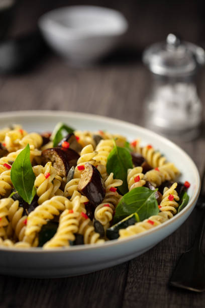istock Healthy vegan pasta bowl with roasted vegetable 951153600