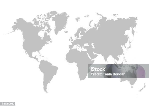 Ððµñðññ Stock Illustration - Download Image Now - World Map, Vector, Flat Design
