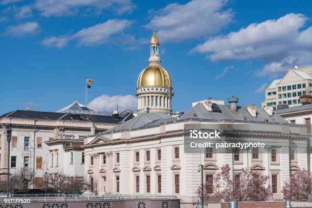 New Jersey Capitol Building In Trenton Stock Photo - Download Image Now - New Jersey, House, Trenton - New Jersey