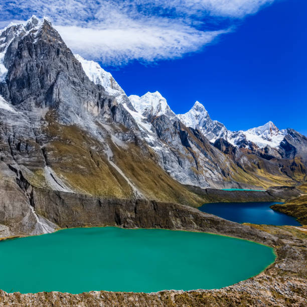 istock Viewpoint Tres lagunas in Peruvian Andes, South America 951178300