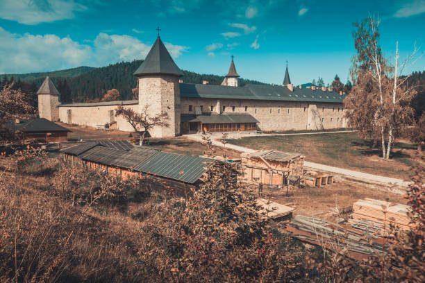 istock Sucevita Monastery on Bucovina 951179294