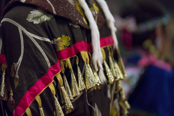 Semiahmoo First Nations and Earl Marriott Secondary, White Rock, British Columbia, Canada celebrating 9-11 March 2018. Pow Wows  are opportunities for First Nations to gather together, honouring and sharing their traditions. The general public is welcome.