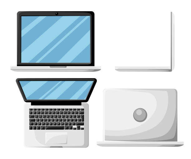 6,153 Laptop Back Illustrations & Clip Art - iStock | Back of laptop, Laptop  back view, Laptop