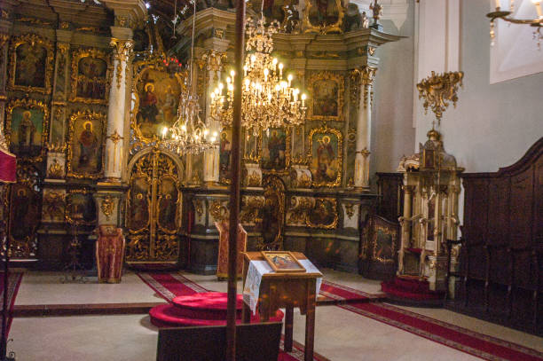 istock Inside the Szentendre orthodox cathedral. 951185772