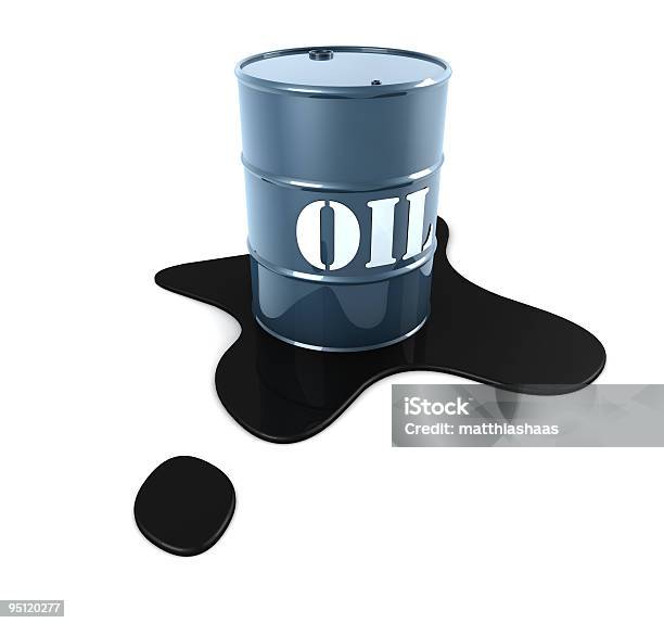 Derrame De Petróleo Foto de stock y más banco de imágenes de Barril - Barril, Barril de aceite, Bidón