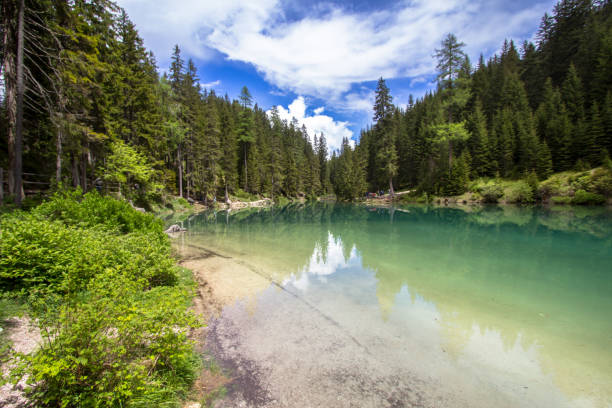 istock Lake Braies in Dolomites, Italy 951208694