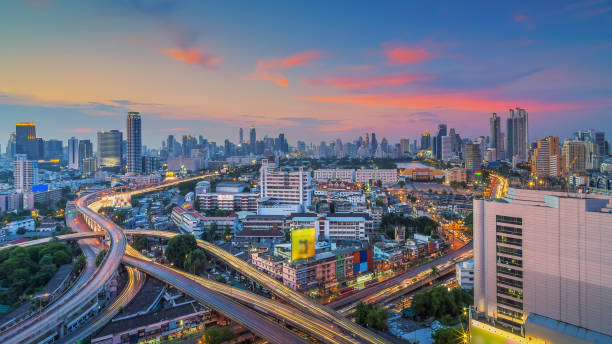 istock Bangkok business district. 951209780