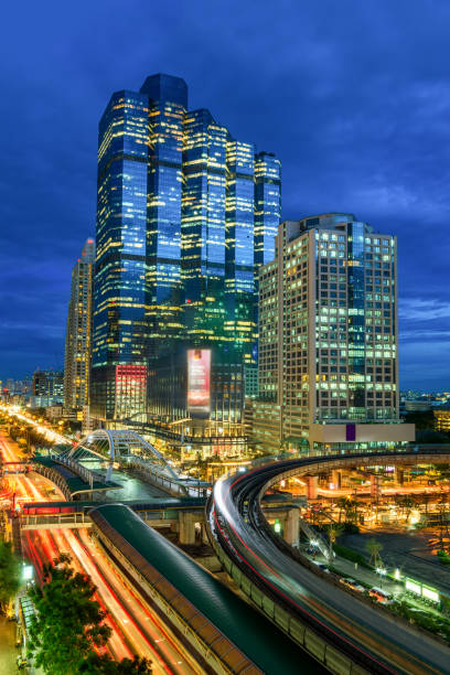 istock Bangkok Traffic at night. 951210916