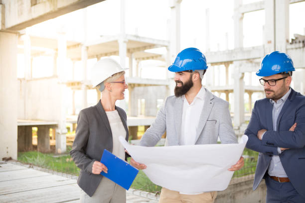 istock Plans are made great. architects are very happy. 951213410
