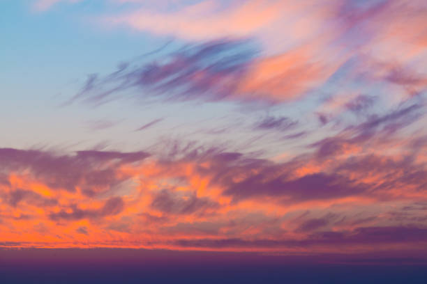 istock Scarlet sunset with beautiful clouds 951214046