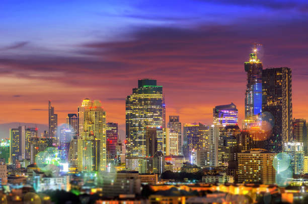 istock Bangkok business district. 951215226