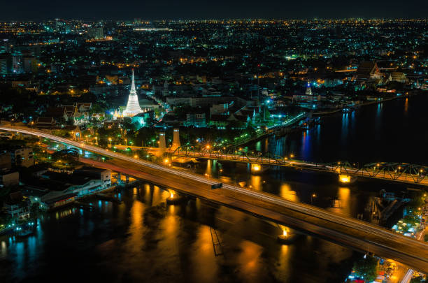 istock Phra Phuttha Yodfa Bridge view of Bangkok 951218390