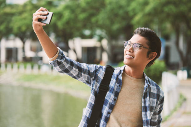 istock Taking Selfie in Green Public Park 951219412