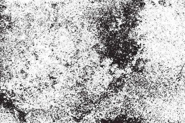 Vector Grunge Texture Vector grunge texture. Abstract background, old concrete wall, damaged surface. Overlay illustration over any design to create grungy effect and depth. For posters, banners, retro and urban designs. rubber rocks stock illustrations