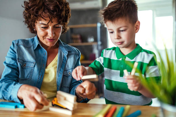 istock Cute little boy and his mother 951234202