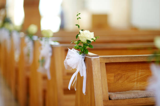 istock Beautiful flower wedding decoration 951242256