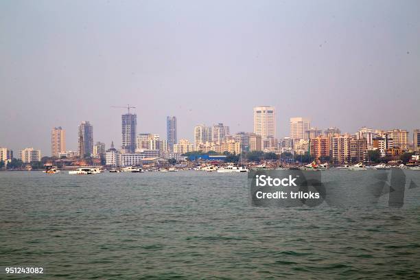 Mumbai Skyline Stock Photo - Download Image Now - Cityscape, India, Mumbai