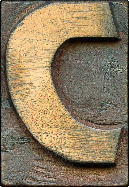 istock wooden wide letter C 951249500