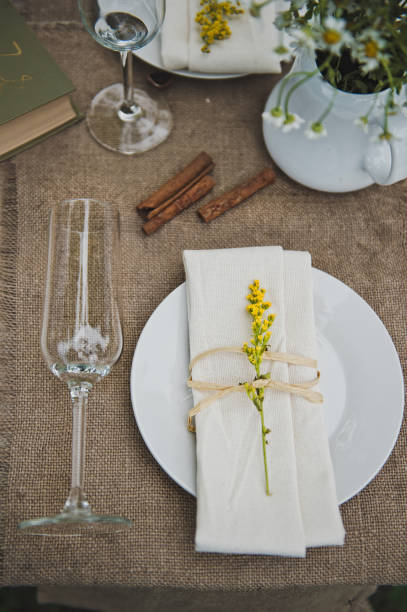 istock Decorative installation of a dining table 3094. 951290830