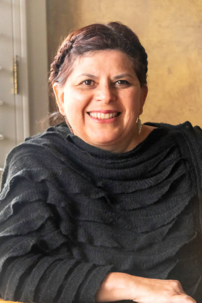 istock Smiling Mature hispanic woman 951309108
