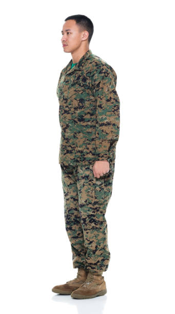 istock US Marine in uniform standing with hands by side 951322978